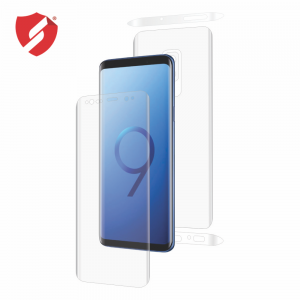 Samsung Galaxy S9 invisible Scratch protection Skin Wet Installation